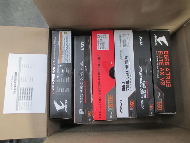 28TB, 24TB, HDD, Desktop PC Components Lot & More - $11.5K - 28 Qty.