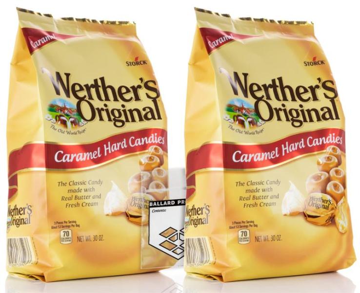 Grocery- Werthers Original Hard Candy Caramels, KIND's Minis, Nonni's Almond Chocolate Biscotti- MSRP $1,554