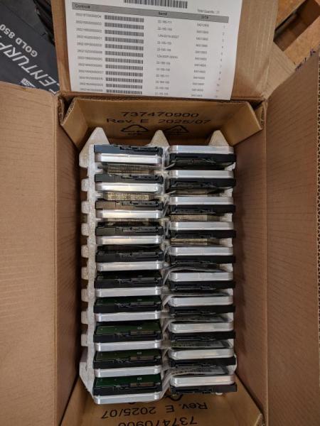 28TB, 24TB, HDD, Desktop PC Components Lot & More - $7.7K - 20 Qty.