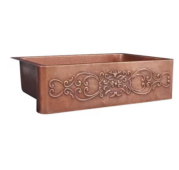 Plumbing - SINKOLOGY Ganku 33in Farmhouse Apron Front Kitchen Sink, Wayne, Glacier Bay, GP GANPE - Est Retail $4,038