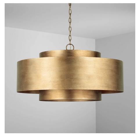 Capital Lighting 339091ML Drum Chandelier - MSRP $782