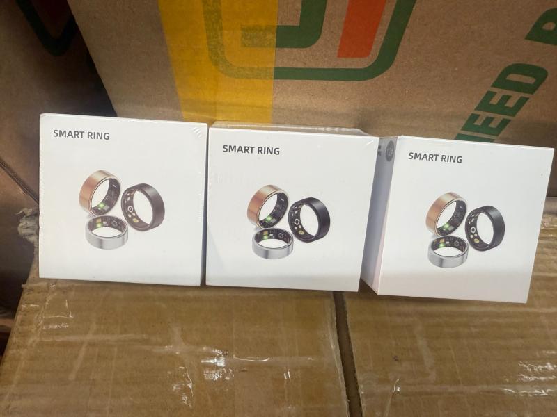 Smart Ring Fitness Tracker Bluetooth Health Monitoring Waterproof Acti