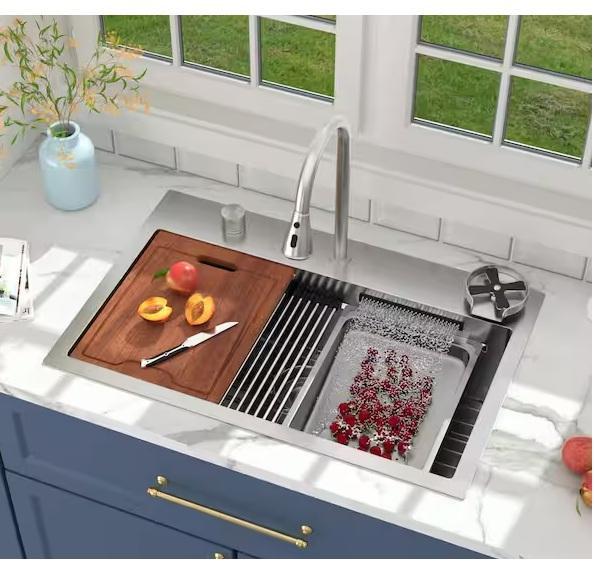 Plumbing - LORDEAR Kitchen Sink, Peorsily, JONATHAN Y, NTQ, KeonJinn, Hausvita, Rheem, GLSLAND, HDC - Est Retail $2,955