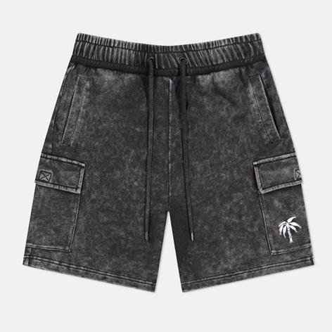 NEW - WeSC Marty Cargo Shorts Enzyme Wash Palm Logo - MSRP $280