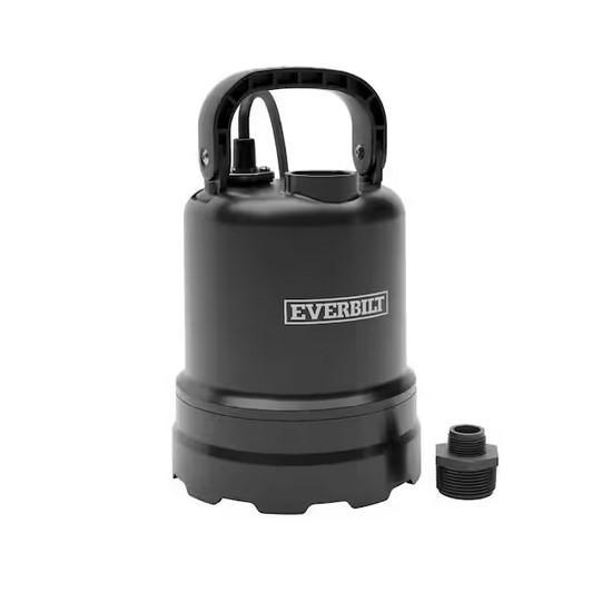 Plumbing - Everbilt, Wayne, Panasonic - Est Retail $2,957- 1plt