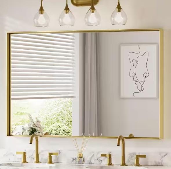 Plumbing - KeonJinn Vanity Mirror, Hampton Bay, Glacier Bay, Swiss Madison, VEIKOUS, HDC - Est Retail $1,339