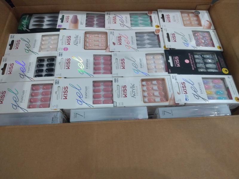Health and Beauty - KISS Products Salon Acrylic Fake Nails Kit - MSRP $1,095
