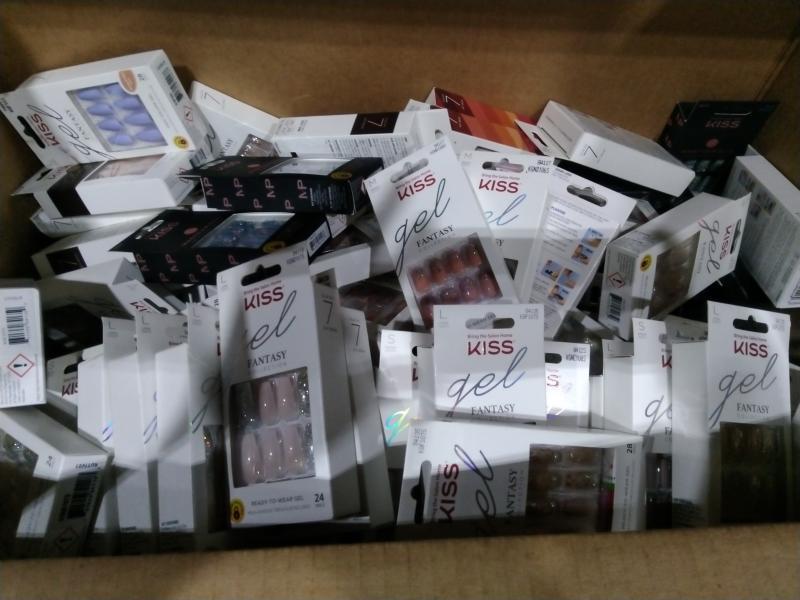 Health and Beauty - KISS Products Gel Fake Nails - MSRP $1,489