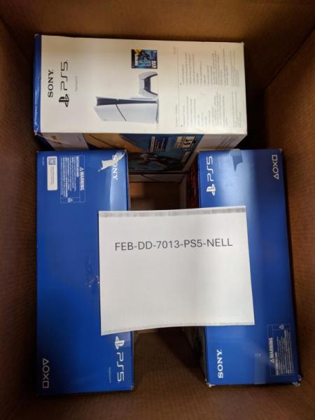 Sony PlayStation 5 Gaming Console Lot & More - $1.6K - 3 Qty.