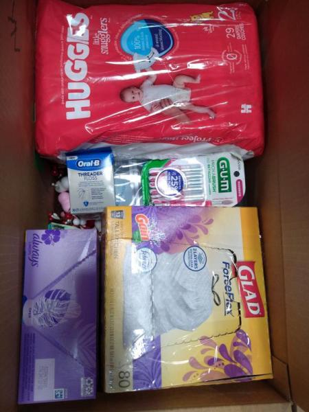 General Merch - PAW Patrol 18" Jumbo Plush Sleepamallow, Huggies Babywear Little Snugglers Baby Diapers - MSRP $5,758