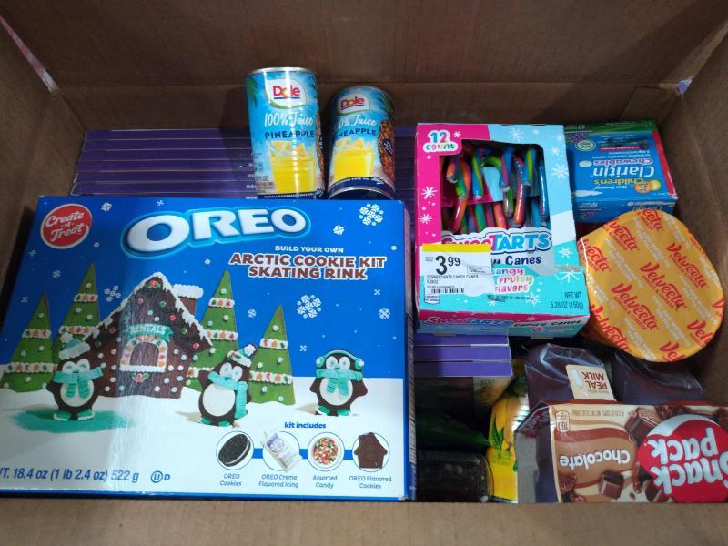 Groceries - Assorted Christmas Candy, Dr. Talbot's Portable Mesh Nebulizer, Premier Protein Shakes - MSRP $7,893