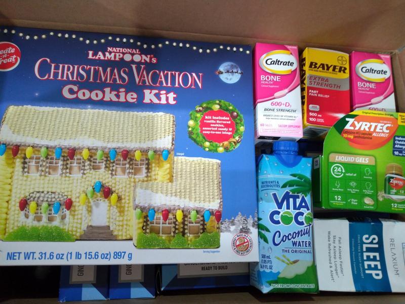 Groceries - Assorted Holiday Candy, MegaRed Advanced Absorption Softgels, Ensure Original Vanilla Shakes - MSRP $10,675