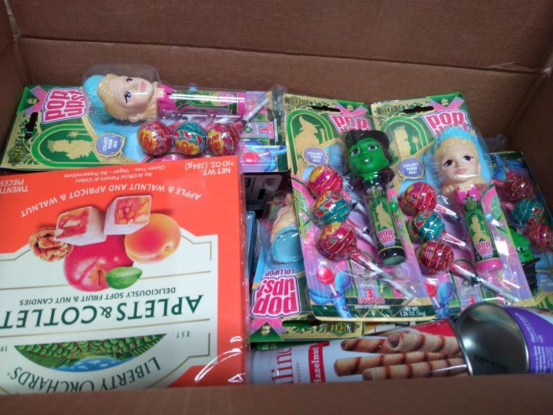 Groceries - Assorted Christmas Candy, Ensure Nutrition Shake Butter Pecan, One A Day Prenatal Vitamins - MSRP $9,269