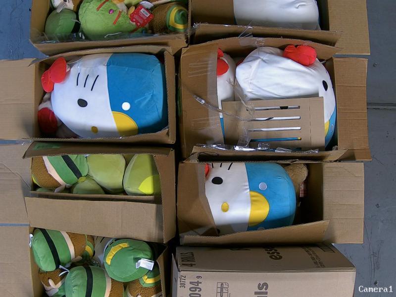 Seasonal - Playright Animated Snowman, Festive Voice Light Up Tree, Festive Voice Stocking Holder - MSRP $15,796