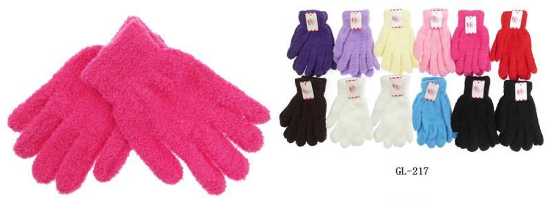 New Wholesale Lot, 72 Pairs of Winter Gloves, Assorted Styles & Colors