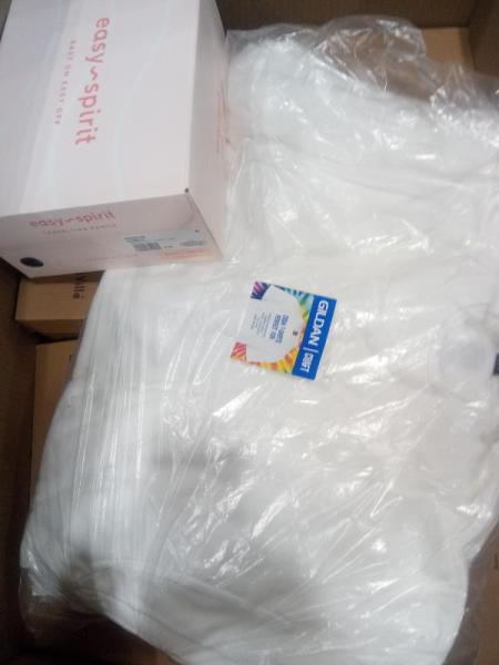 Apparel- SPATI Cotton Underwear, Easy Spirit Mules, Gildan T-Shirt - MSRP $984