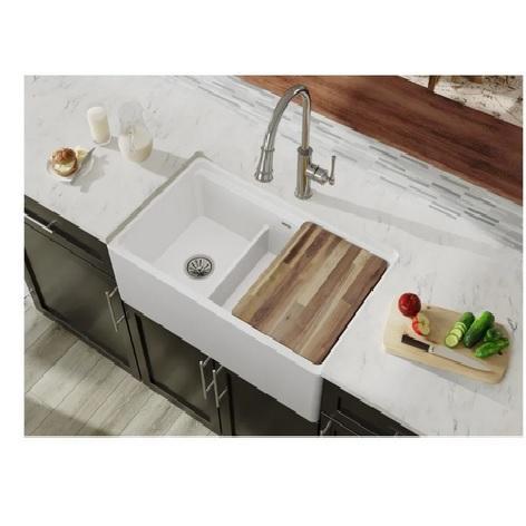 Elkay SWUF3320WH Fireclay Kitchen Sink - MSRP $1,096
