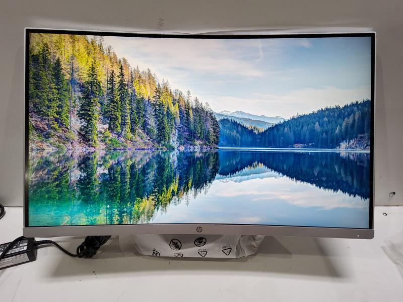 Consumer Electronics- HP 27 Curved Monitor - MSRP $279