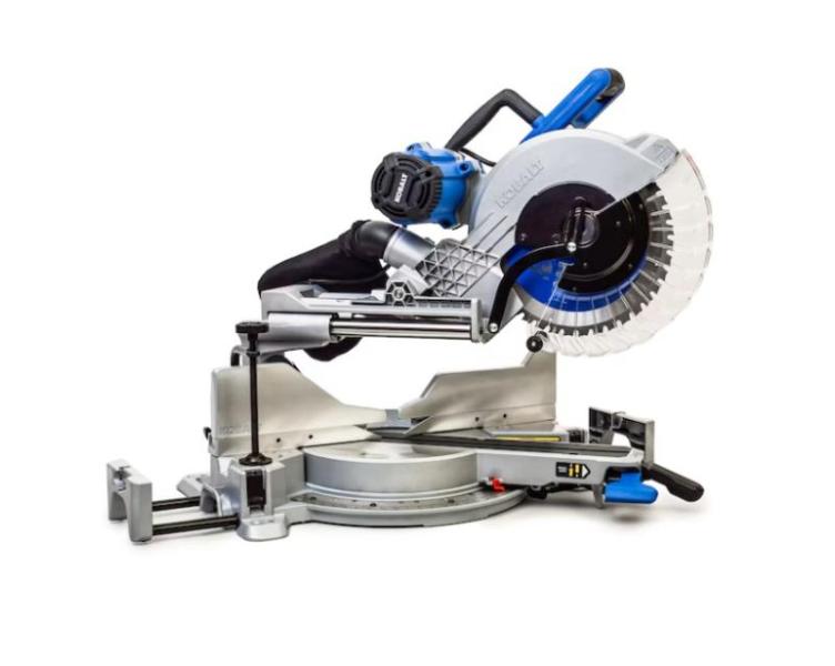 General Merchandise- Kobalt Compact Miter Saw, Homewerks 1.5-Sone Bathroom Fan - MSRP $3,264