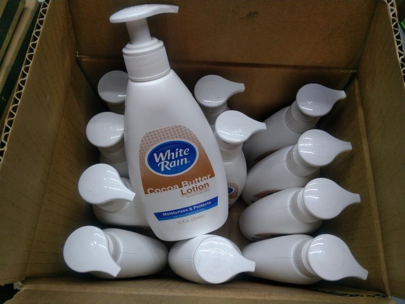 Health and Beauty - White Rain Cocoa Butter Lotion 12 oz - MSRP $1,007