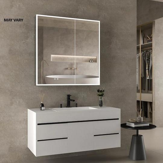 ICO Bath IJ1136 Frameless Double Door Medicine Cabinet - MSRP $1,789