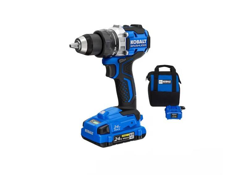 General Merchandise- Kobalt Brushless Cordless Drill, Kwikset Signature - MSRP $5,619