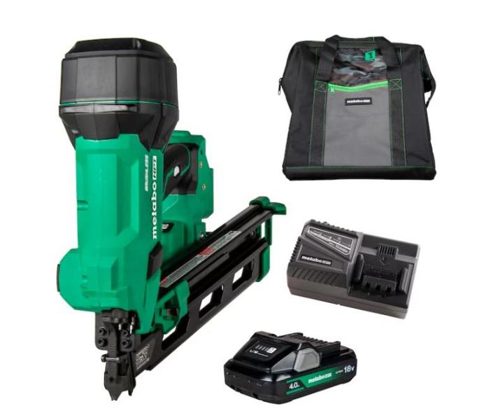 General Merchandise- Metabo HPT Multi-Volt Framing Nailer, Kobalt Gen4 Chainsaw Battery - MSRP $4,273