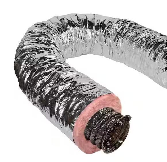 Plumbing - Master Flow 7""X25' INSULATED FLEXIBLE DUCT R-8 - Est Retail $1,412- 1plt