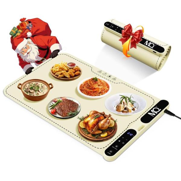 Kitchen- MQ Warming Mat for Food, G Hobnail Drinking Glasses 6 Set, Jolitac Corner Bread Box - MSRP $13,112
