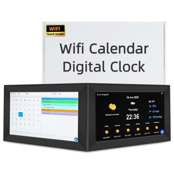 Office Product- YUYIALARM WiFi Digital Calendar, 2026 Wall Calendar, Aesthetic Wall Calendar 2026 - MSRP $21,197