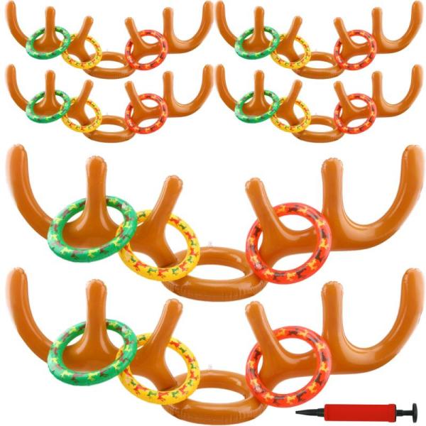 Amazon Clearance - Outdoors - Inflatable Antler Hat Ring Toss Game, Mini Compasses, Yiseven Compression Arm Sleeves - MSRP $1,569