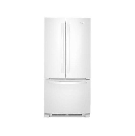 Whirlpool 33 in. 22 Cu. Ft. Standard Depth French Door Refrigerator - MSRP $2,121