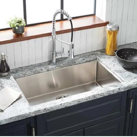 Signature Hardware SHORUCA3218 Stainless Steel Kitchen Sink - MSRP $526