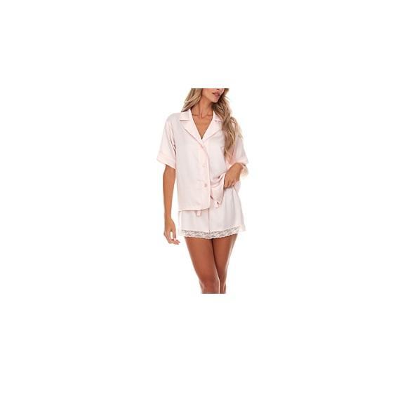 Apparel - Flora Nikrooz Selena Satin Short Pajama Sets, Sabrina 3pc Travel Pajama Set & More - Original MSRP $2,583