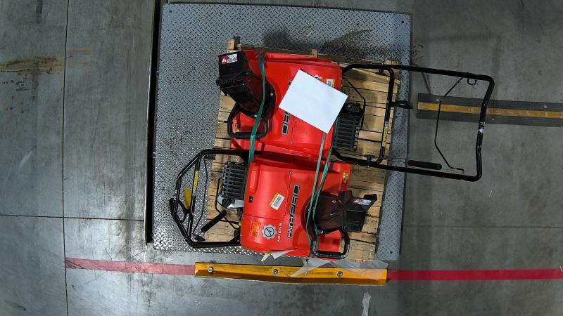 Two Ariens Path-Pro SS21E 21in 208cc Single-Stage Electric Start Gas Snow Blowers - Est Retail $1,900