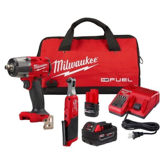 Tools - Milwaukee, Ryobi, Ridgid - Est Retail $7,172