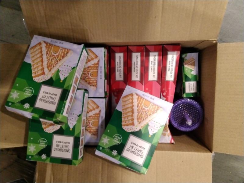 General Merch - Cold1 Travel Mug, Copper Fit Relief Gloves, Festive Voice Cheeseboard Set - MSRP $9,810