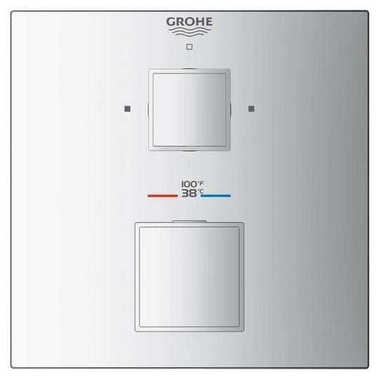 Fixtures - Grohe Thermostatic Valve Trim, Cavilock Pocket Door Pull Set, DuraVent Direct Vent Pipe - MSRP $7,340