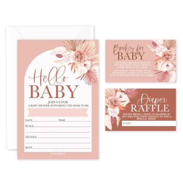 Office Products - Hadley Baby Shower Invitations, Poprun Daily Planner, Back to School Party Decor - MSRP $3,761