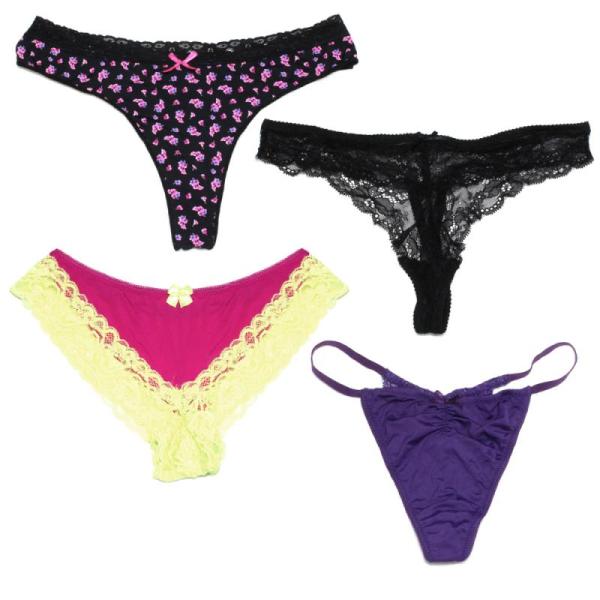 Mixed Lot Wholesale Ladies Lingerie Underwear Gstring Thong Panties