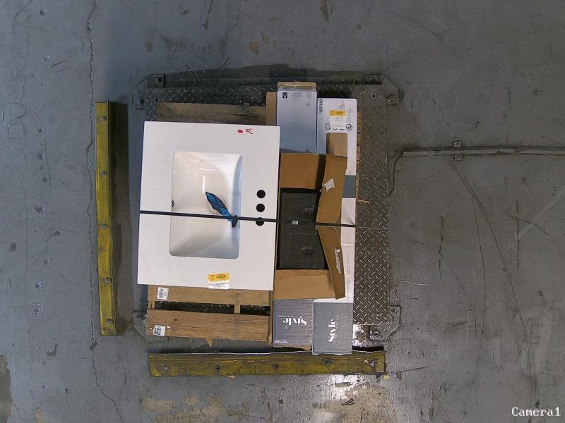 Allen+Roth Platform White Subway 9pc Alcove Shower Wall Surround, Style Selections Cauley 36in Vanity - MSRP $3,885