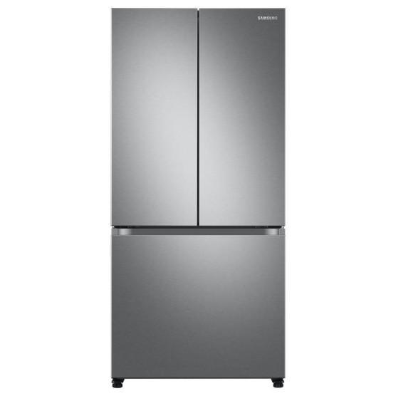 Samsung 33-inch Wide 18 Cu. Ft. Smart 3-Door French Door Refrigerator - MSRP $1,695