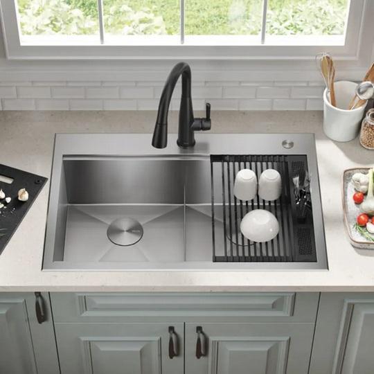 Delta 95A931-33D-SS Workstation Kitchen Sink - MSRP $699