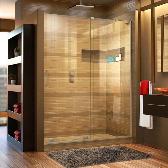 DreamLine SHDR-1948723R-04 Frameless Shower Door - MSRP $979