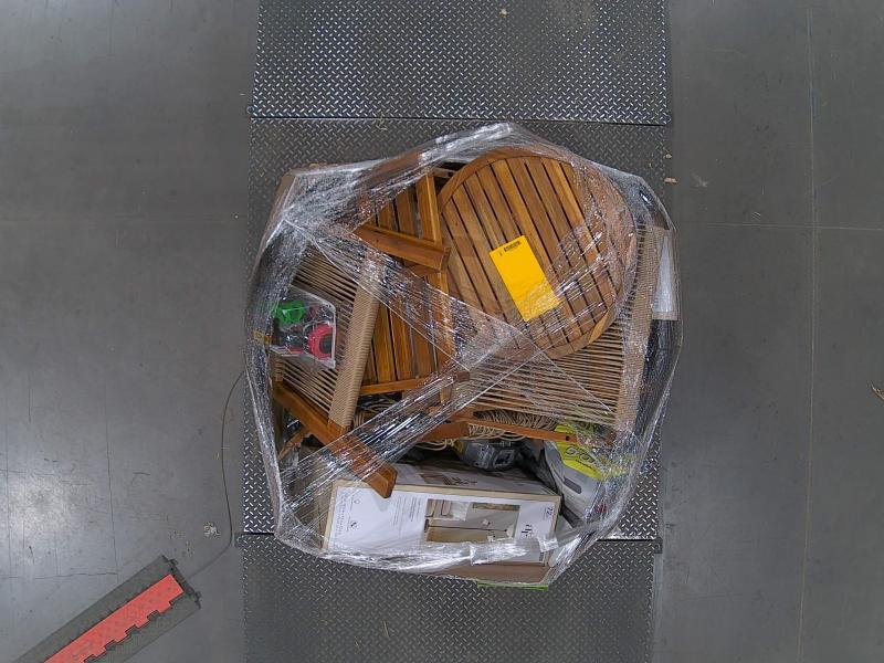 Origin 21 Pinecrest 3pc Patio Conversation Set, Allen+Roth Matte Black 5.98in Shower Faucet Bar System - MSRP $2,455