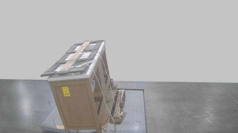 Allen+Roth Cantrell 60in Clear Oak Double Sink Bathroom Vanity, Whirlpool 44000Grain Water Softener - MSRP $2,815