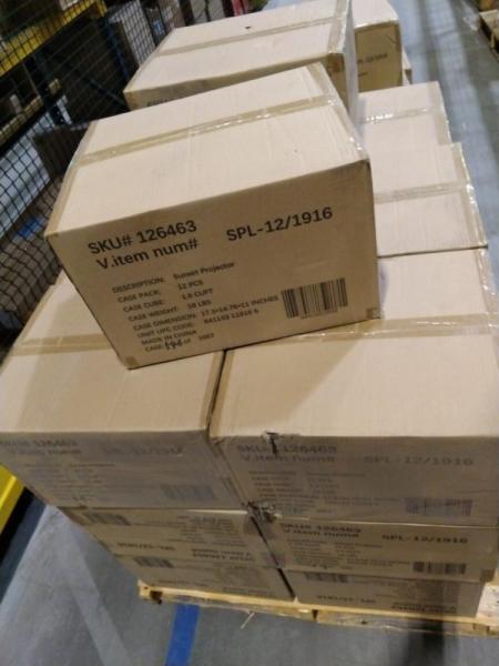 General Merchandise - Itek Sunset Projector Lamp Rainbow Projector Lamp USB Table Light LED- MSRP $3,837