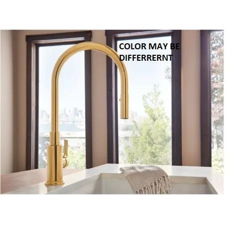 Rohl A3430LMSTN-2 Pull Down Kitchen Faucet - MSRP $1,214