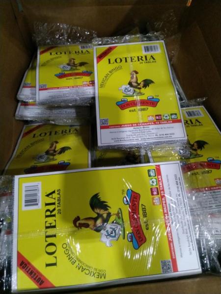 Toys and Games - Regular Size and Jumbo Size Autentica LOTERIA Mexican Bingo Sets, Dominoes Sets - MSRP $1,432