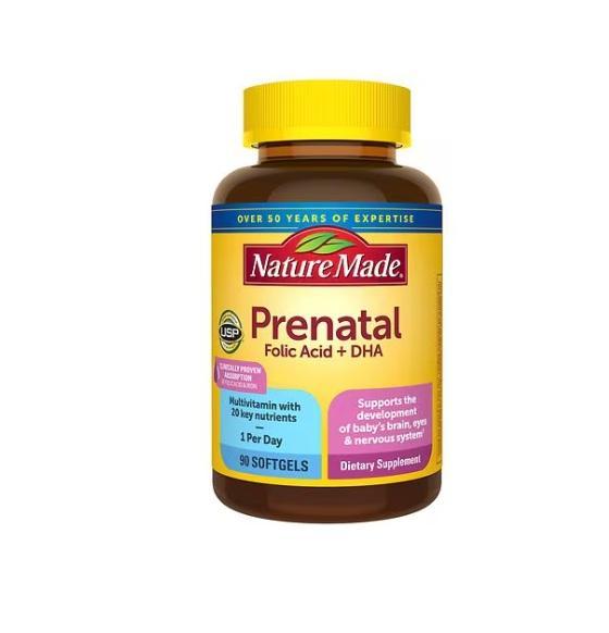 Groceries - Nature Made Prenatal Multi+DHA Softgels, Assorted Valentine's Days Candy, Align Daily - MSRP $9,951